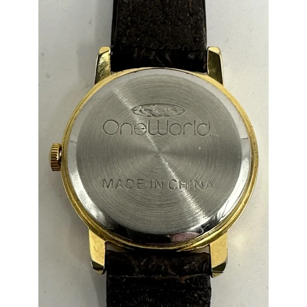 One World USN Ladies Watch‎ New Battery 24MM 6.25